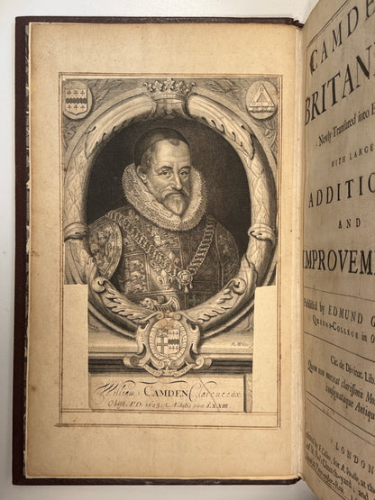 Camden's Brittania 1695 First Edition