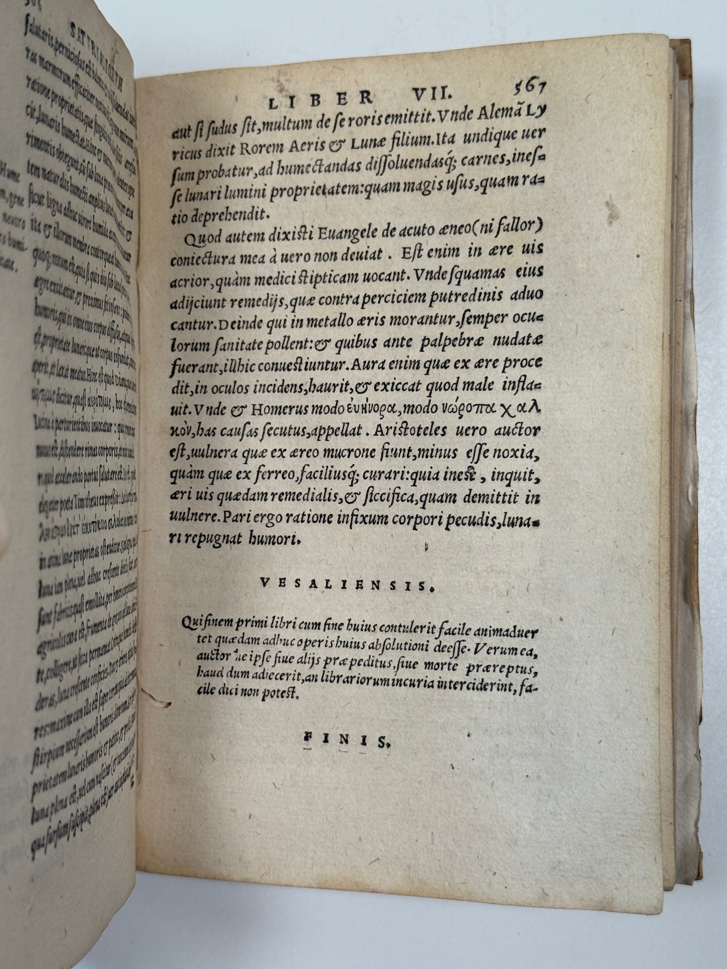 Macrobius' Saturnaliorum 1560