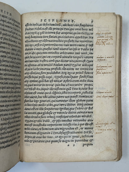 Macrobius' Saturnaliorum 1560