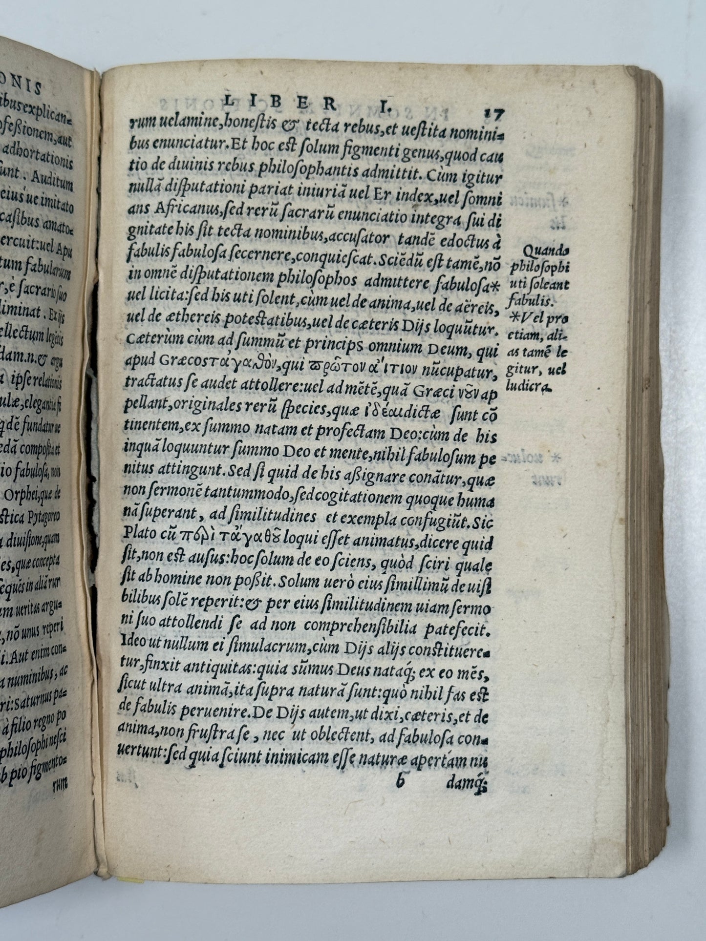 Macrobius' Saturnaliorum 1560