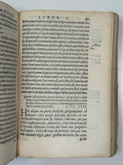 Macrobius' Saturnaliorum 1560