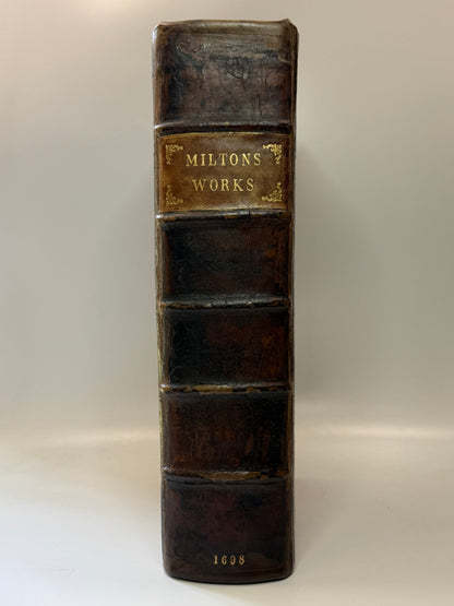 John Milton: Historical, Political, and Miscellaneous Works 1698