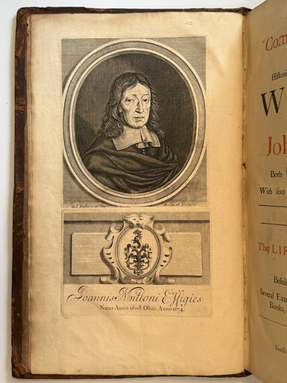 John Milton: Historical, Political, and Miscellaneous Works 1698