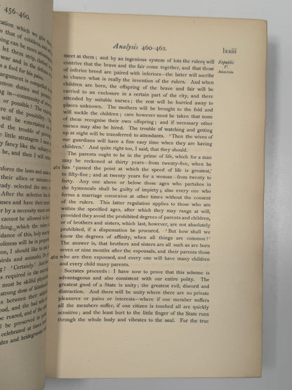 Plato's Dialogues 1892 Sangorski & Sutcliffe