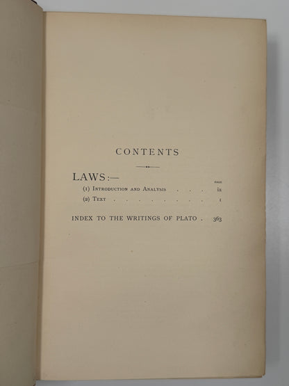 Plato's Dialogues 1892 Sangorski & Sutcliffe
