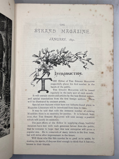 The Strand Magazine 1891-1893 First Edition of Sherlock Holmes