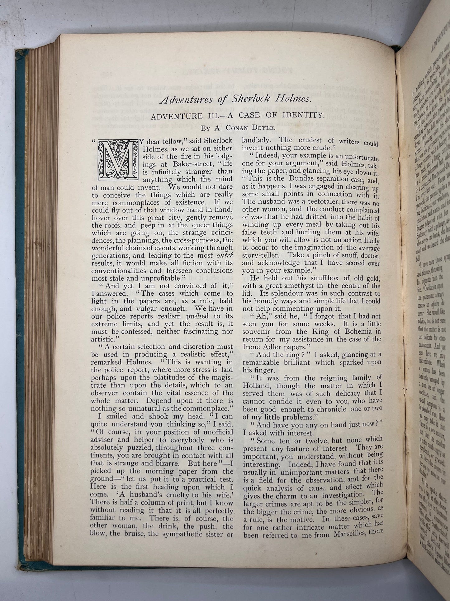 The Strand Magazine 1891-1893 First Edition of Sherlock Holmes