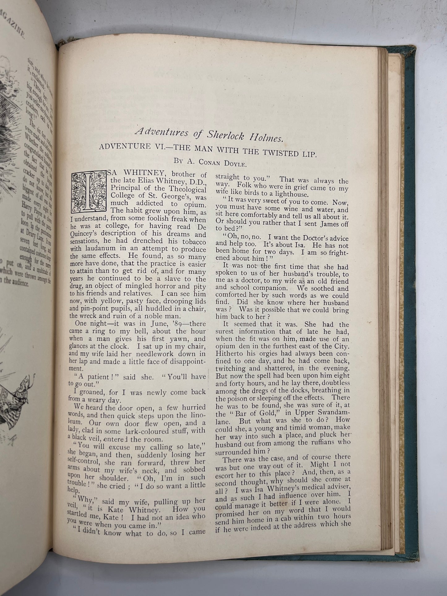 The Strand Magazine 1891-1893 First Edition of Sherlock Holmes