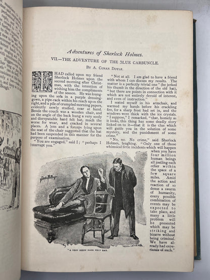 The Strand Magazine 1891-1893 First Edition of Sherlock Holmes