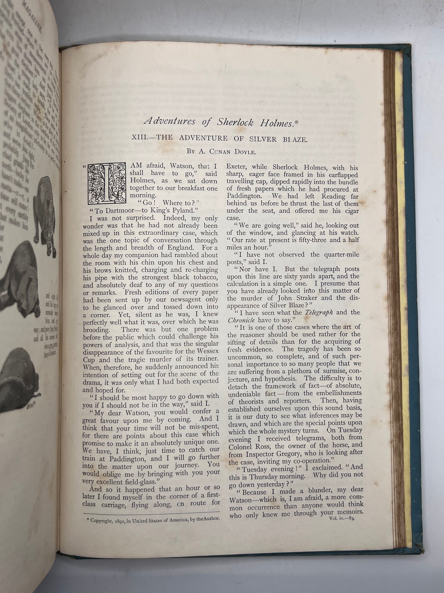 The Strand Magazine 1891-1893 First Edition of Sherlock Holmes