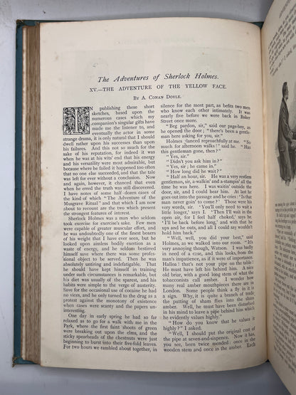 The Strand Magazine 1891-1893 First Edition of Sherlock Holmes