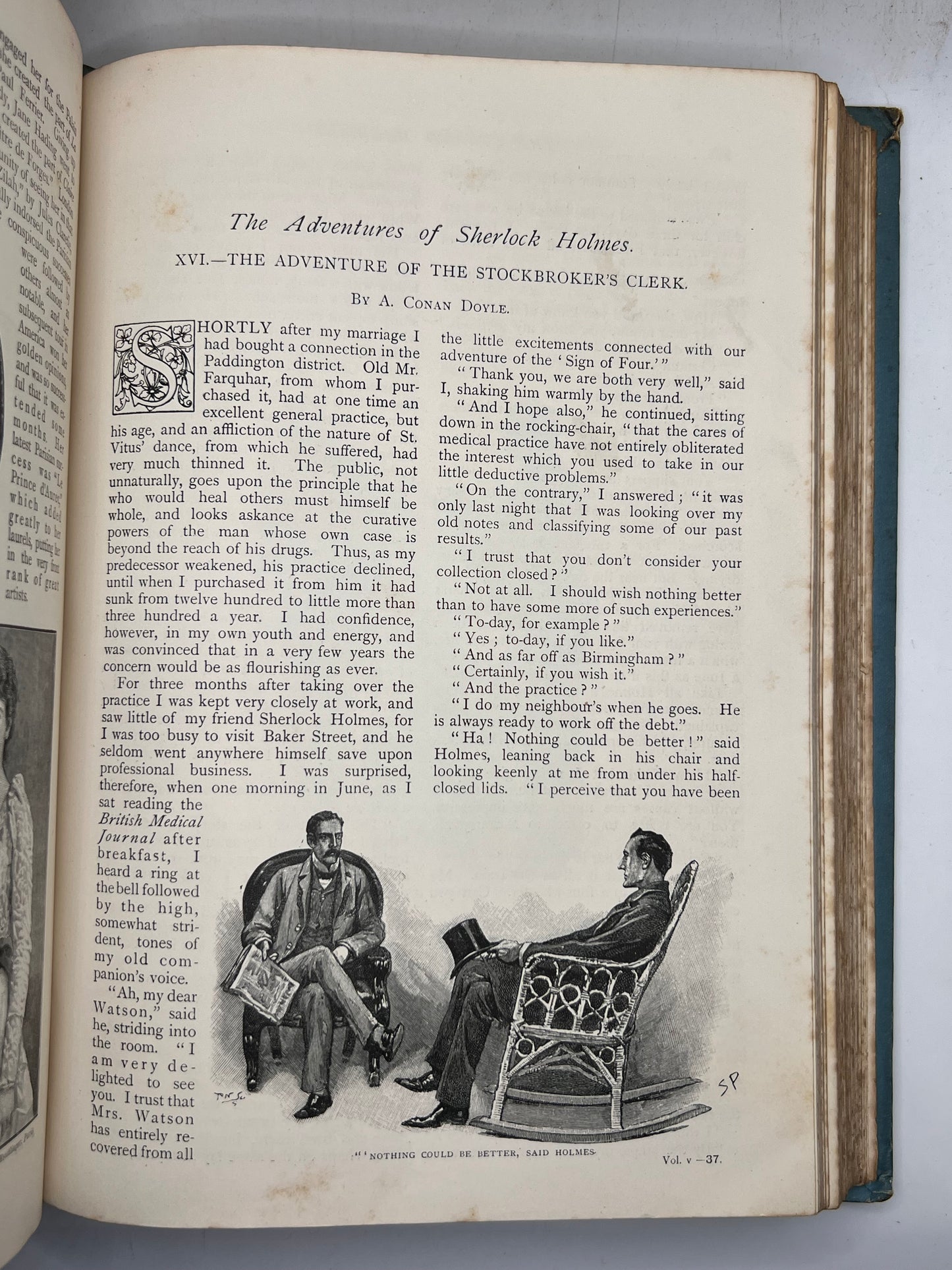 The Strand Magazine 1891-1893 First Edition of Sherlock Holmes