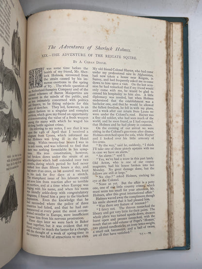 The Strand Magazine 1891-1893 First Edition of Sherlock Holmes