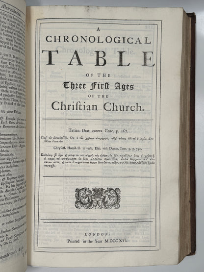 Apostolic Christian Martyrs; William Cave 1716