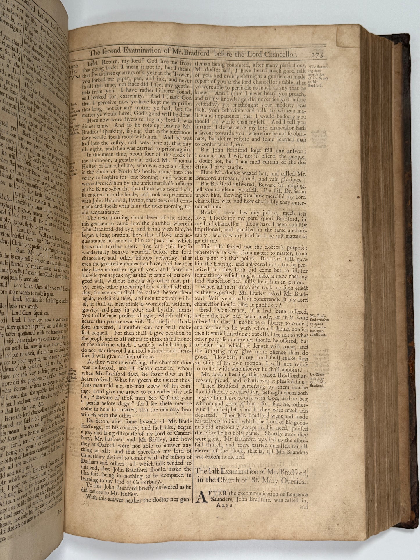 John Foxe's Book of Martyrs 1732