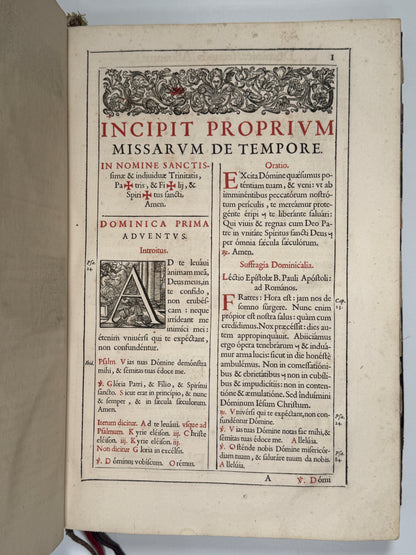 1679 Carthusian Missal in a Very Fine Contemporary Binding