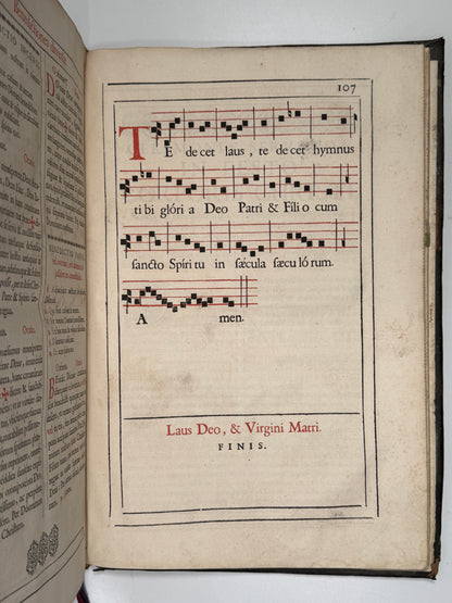 1679 Carthusian Missal in a Very Fine Contemporary Binding