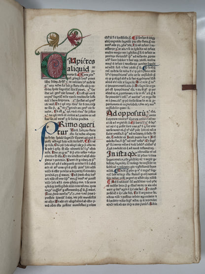 A Milestone in British Intellectual History (1472): The Editio Princeps of John Duns Scotus — The First Printed Book by a Scottish Author.