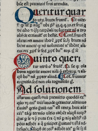 A Milestone in British Intellectual History (1472): The Editio Princeps of John Duns Scotus — The First Printed Book by a Scottish Author.