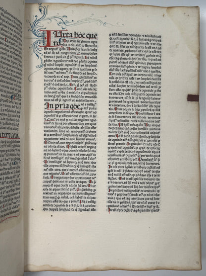 A Milestone in British Intellectual History (1472): The Editio Princeps of John Duns Scotus — The First Printed Book by a Scottish Author.