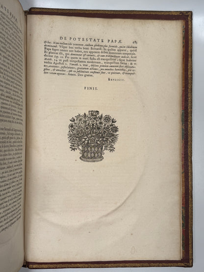 Royal-Gallican Conflict, 1655 - A Significant and Sumptuous King Louis XIV Royal Binding in Folio