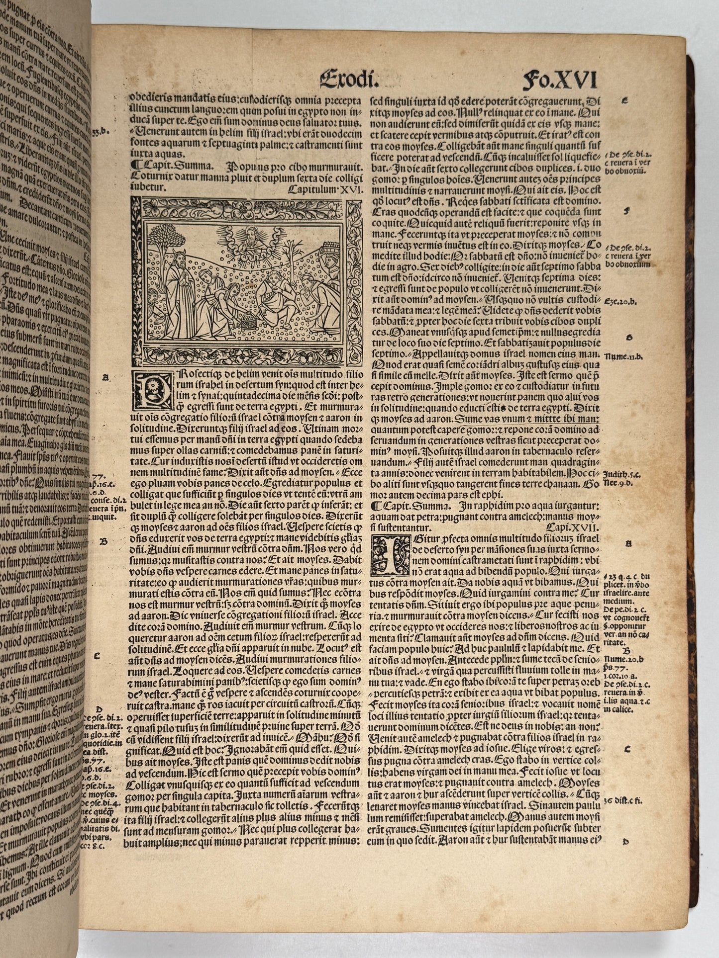 1515 Biblia Latina: Sacon/Koberger Imprint: Hand Coloured Folio