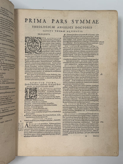 Summa Theologica by St. Thomas Aquinas 1569