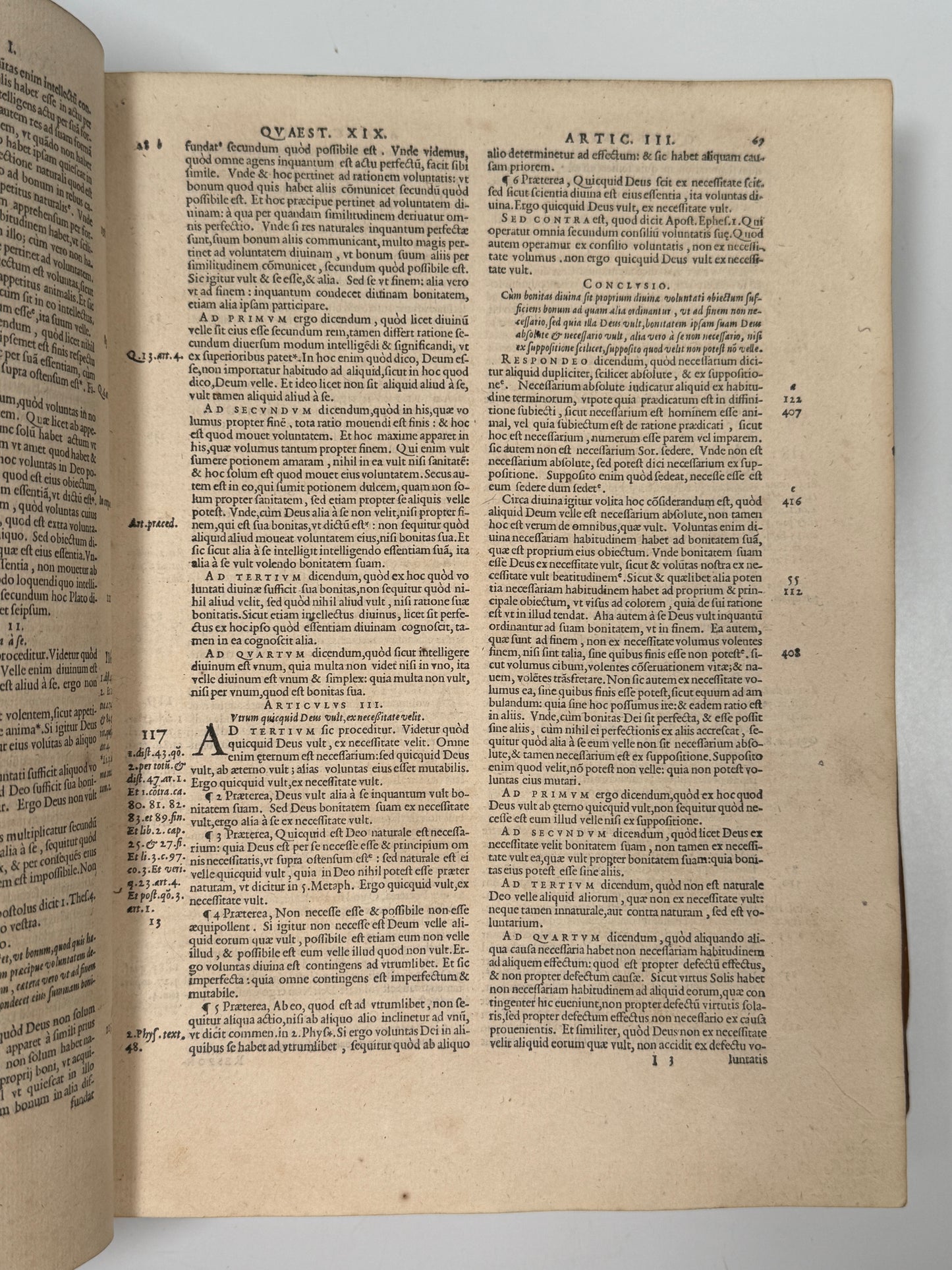Summa Theologica by St. Thomas Aquinas 1569
