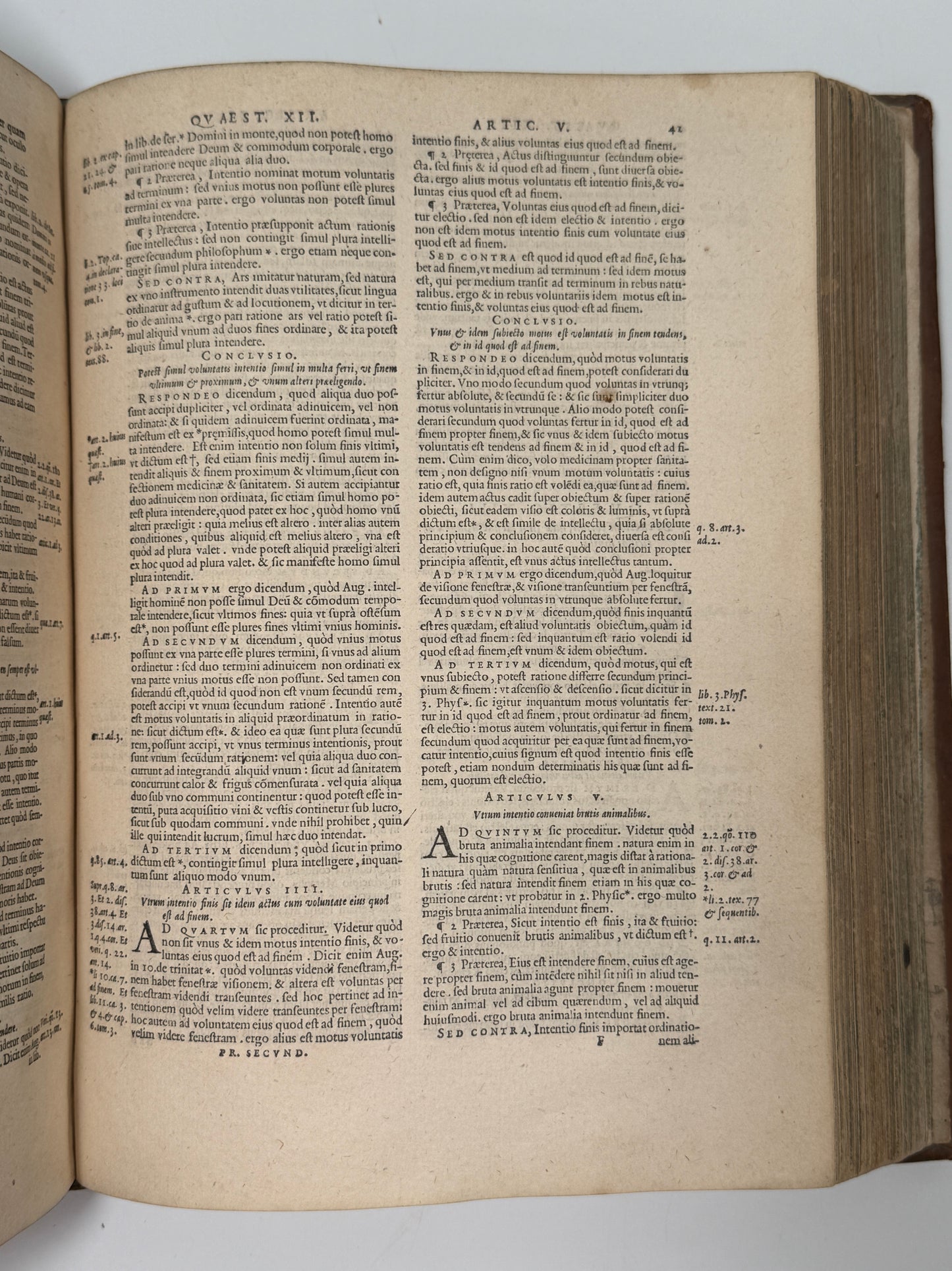 Summa Theologica by St. Thomas Aquinas 1569