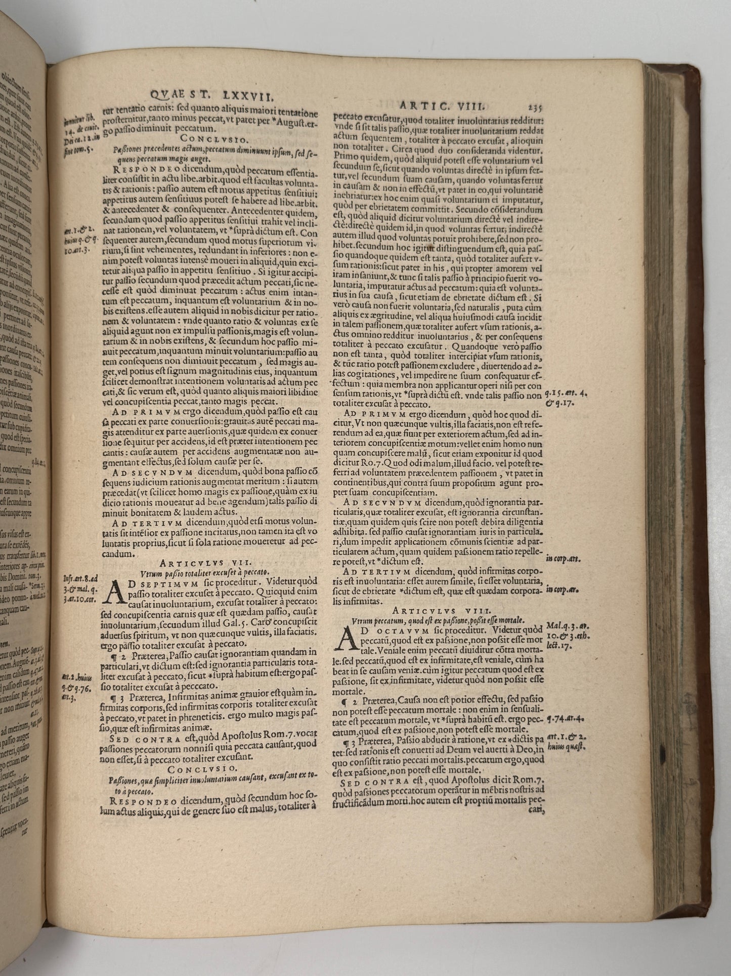 Summa Theologica by St. Thomas Aquinas 1569