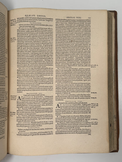 Summa Theologica by St. Thomas Aquinas 1569
