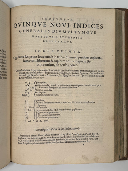 Summa Theologica by St. Thomas Aquinas 1569