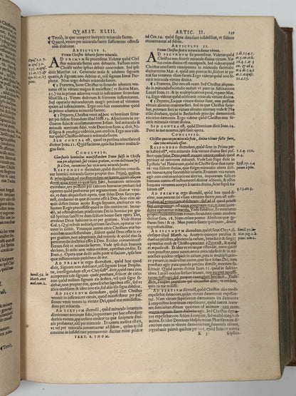 Summa Theologica by St. Thomas Aquinas 1569