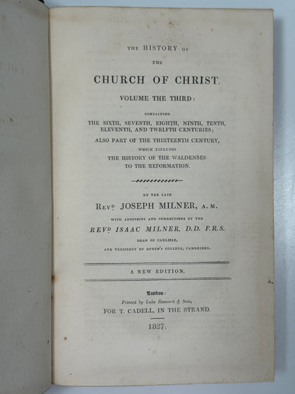 Milner's Church History 1827