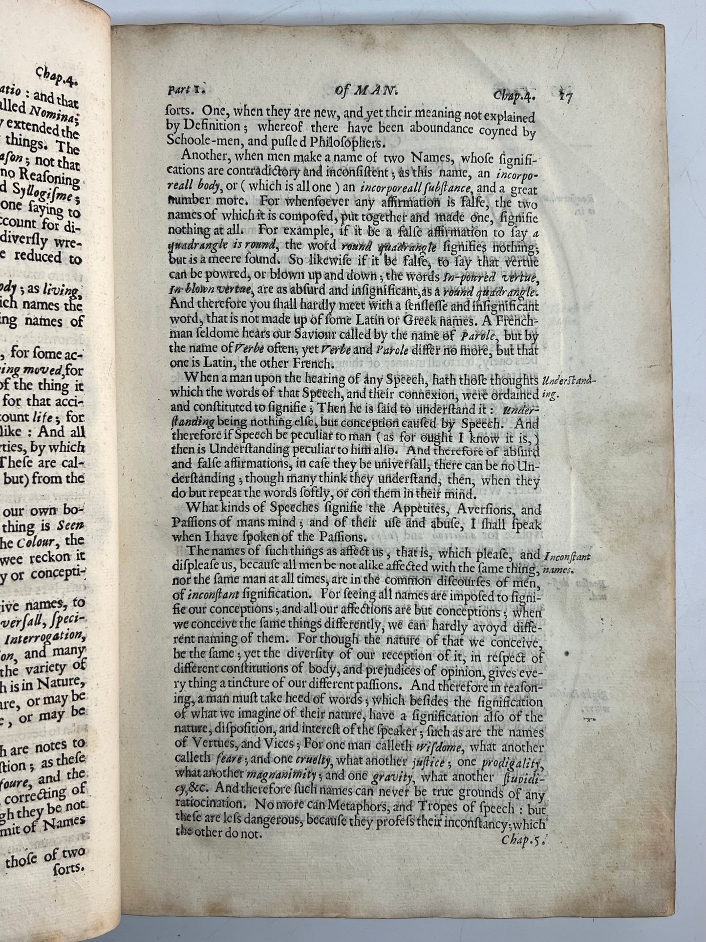Leviathan by Thomas Hobbes 1651 First Edition First Issue