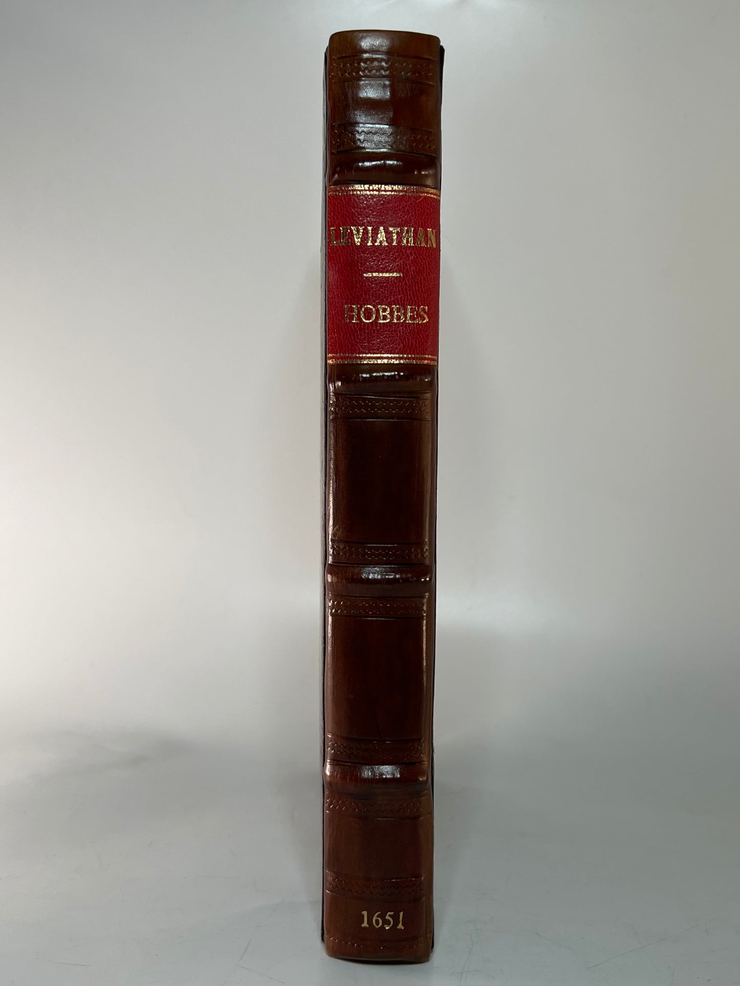 Leviathan by Thomas Hobbes 1651 First Edition First Issue