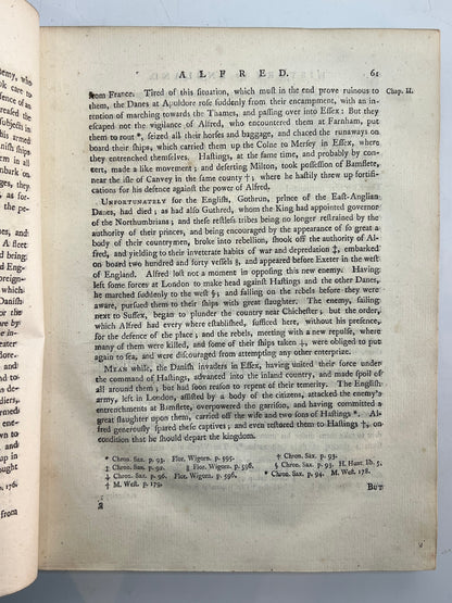 The History of England by David Hume 1759-1762 First Edition