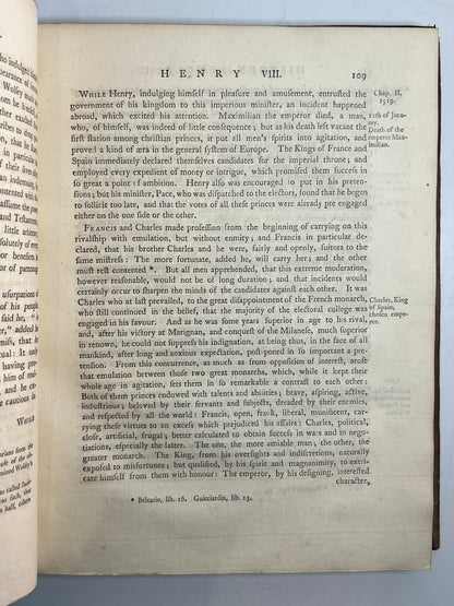 The History of England by David Hume 1759-1762 First Edition