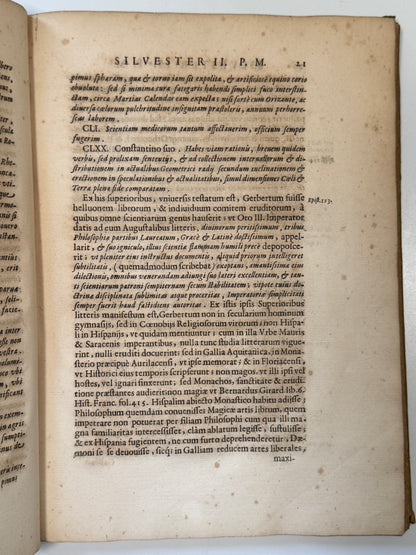 Abraham Bzowski's History 1629 Poland, Eastern Europe