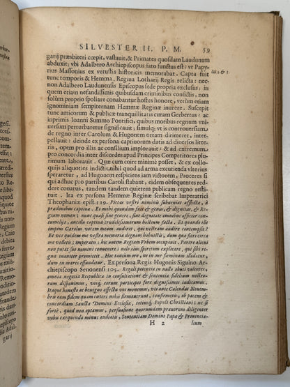 Abraham Bzowski's History 1629 Poland, Eastern Europe