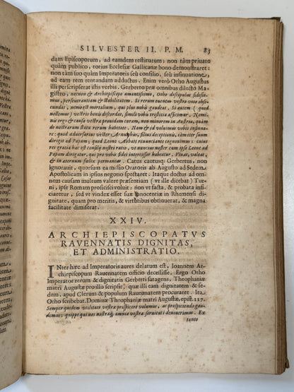 Abraham Bzowski's History 1629 Poland, Eastern Europe