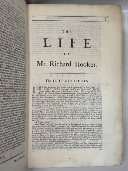 The Works of Richard Hooker 1705