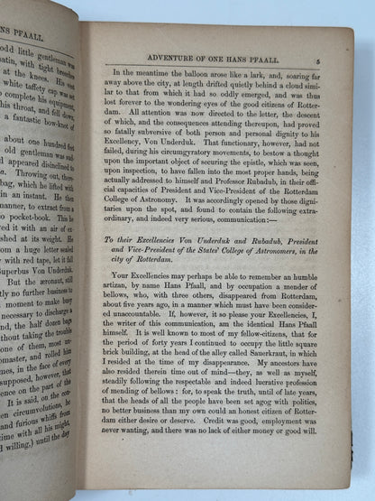 The Works of Edgar Allan Poe 1850-1856 First Editions in Original Cloth