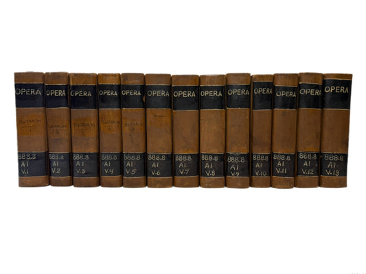 The Works of Plutarch 1572 First Edition