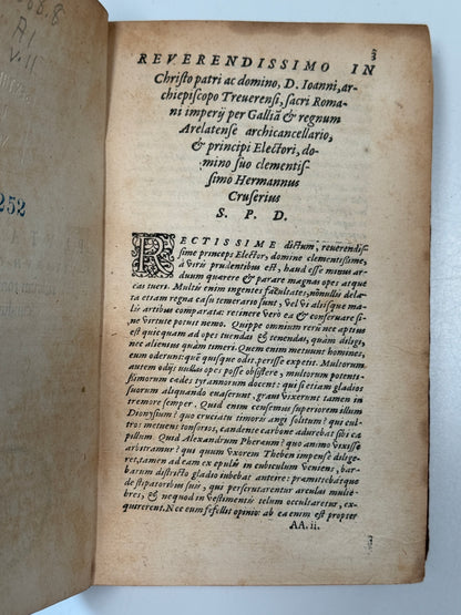The Works of Plutarch 1572 First Edition