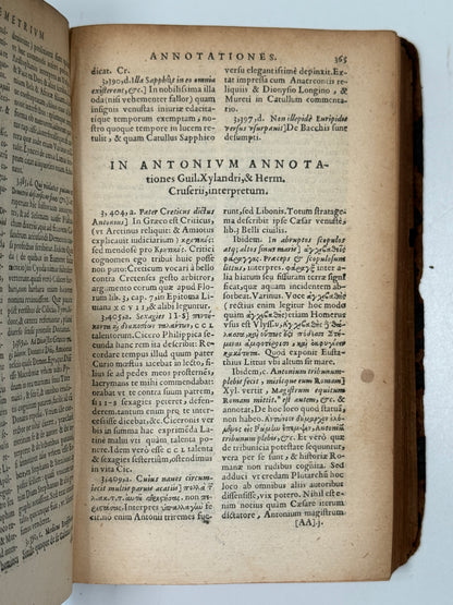 The Works of Plutarch 1572 First Edition