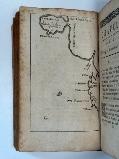 Gulliver's Travels by Jonathan Swift 1726 First Edition