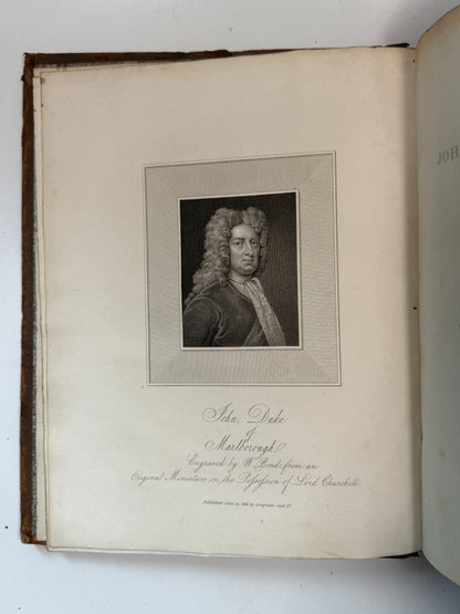 The Memoirs of John Duke of Marlborough 1818 First Edition