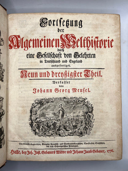 Baumgertner's Universal History 1755-1793