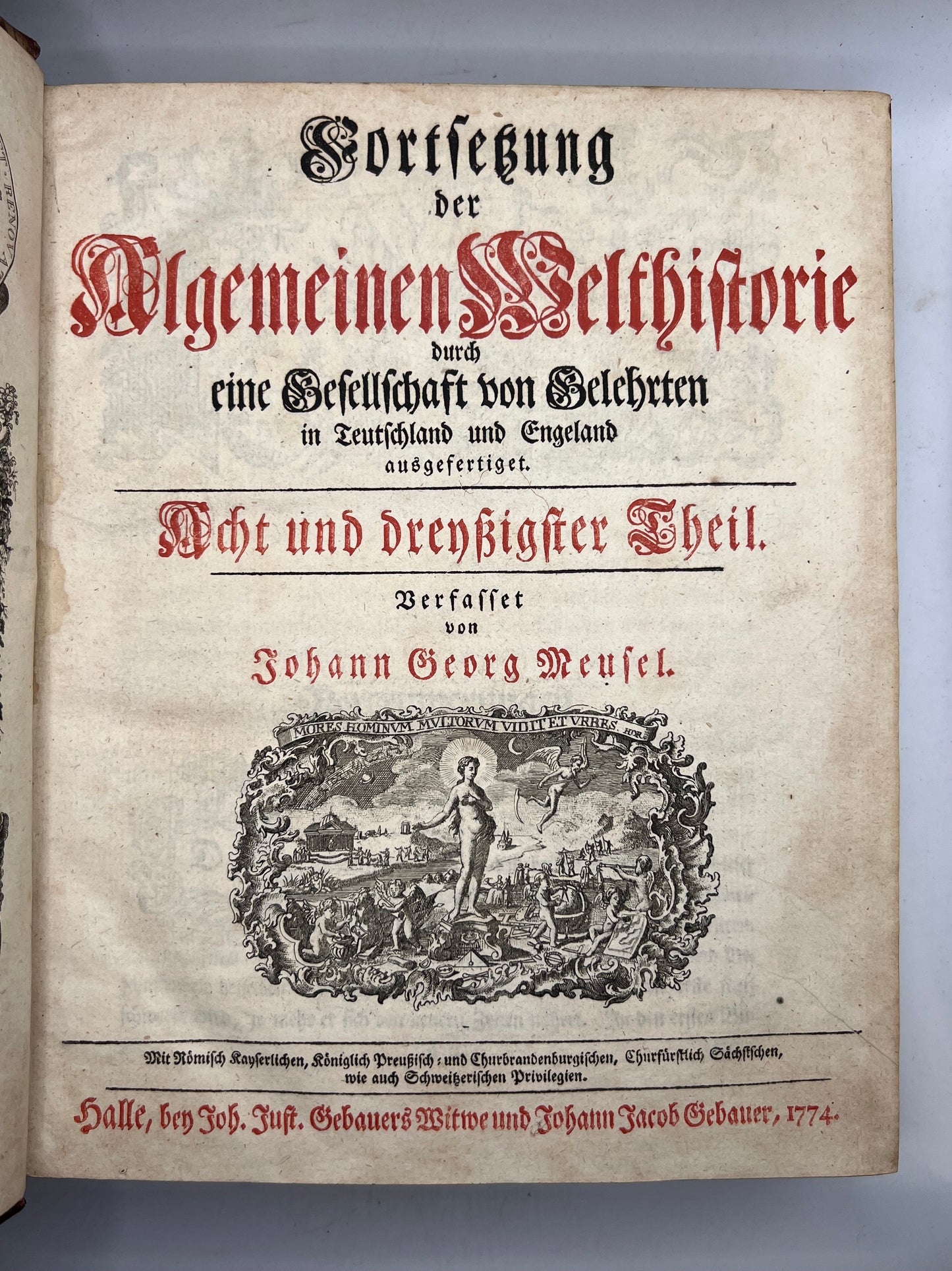 Baumgertner's Universal History 1755-1793